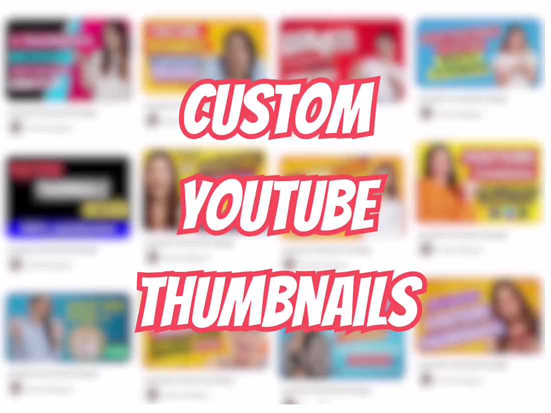Cover image for Engaging YouTube Thumbnails for Video Series