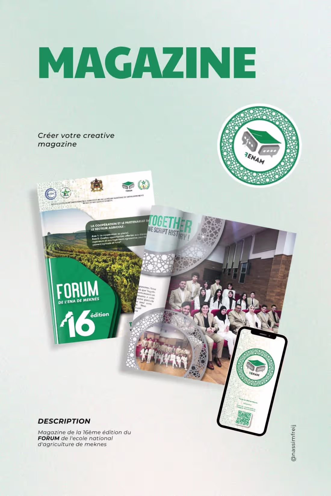 Cover image for Magazine & File Layout Design for Professional Presentations