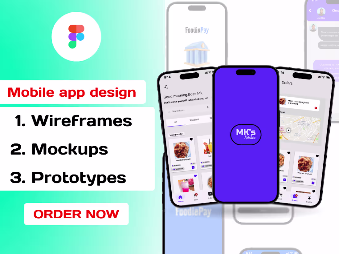 Cover image for I will design a stunning mobile app for android and IOS devices