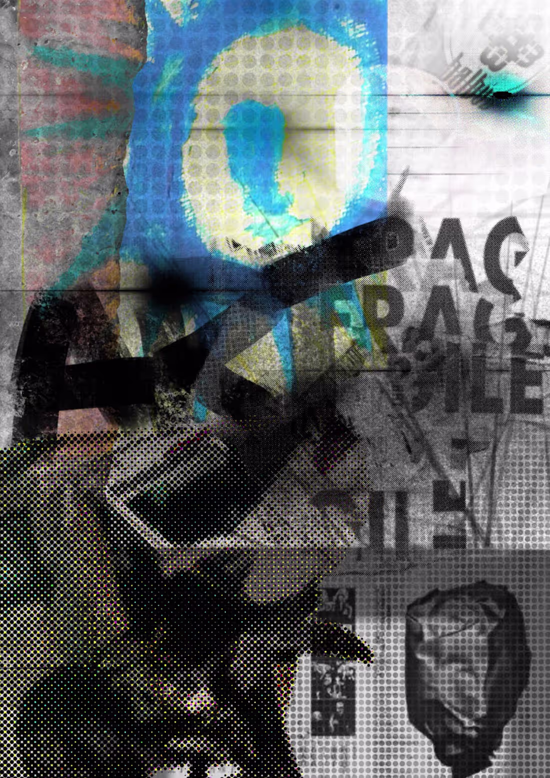 Cover image for Visual dialog between order and chaos. This work combines co...