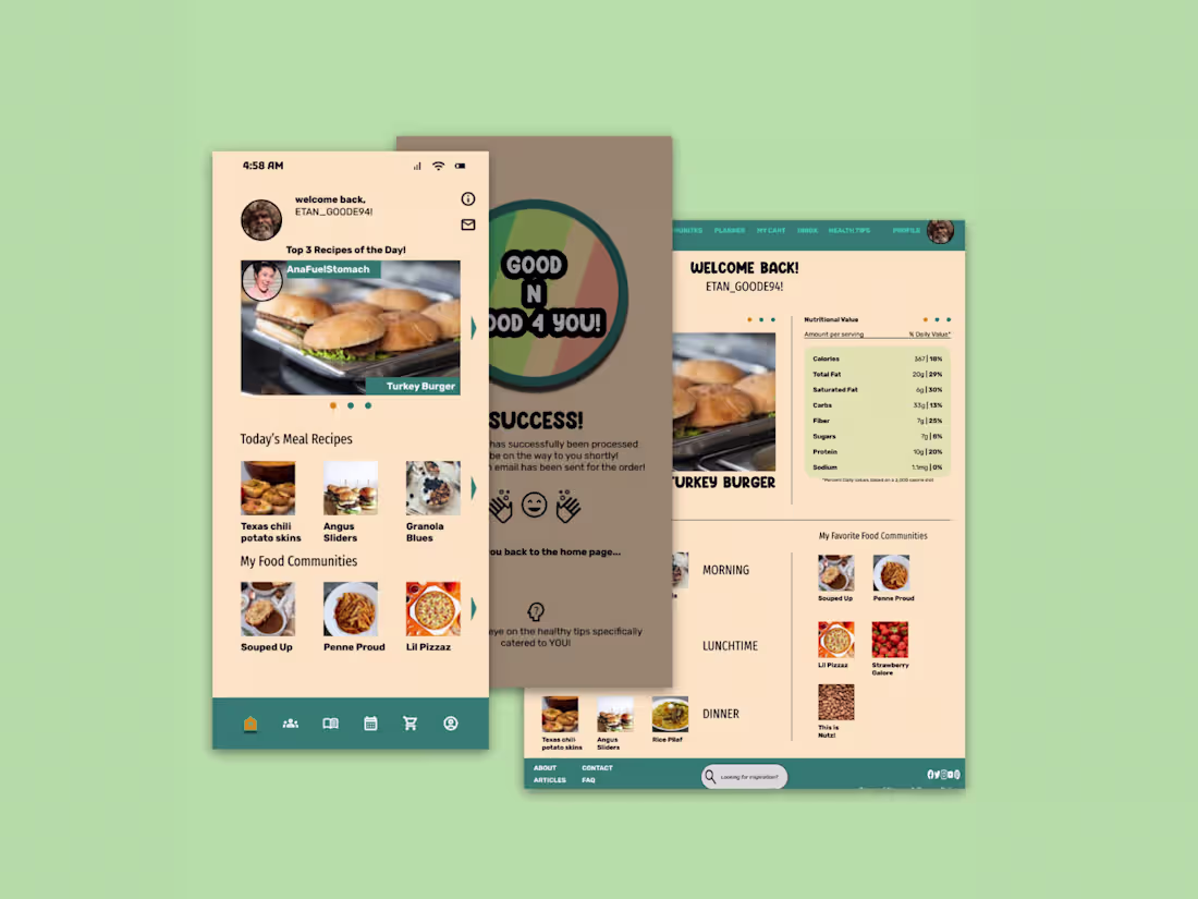 Cover image for Case Study for “Good N Good 4 You!”