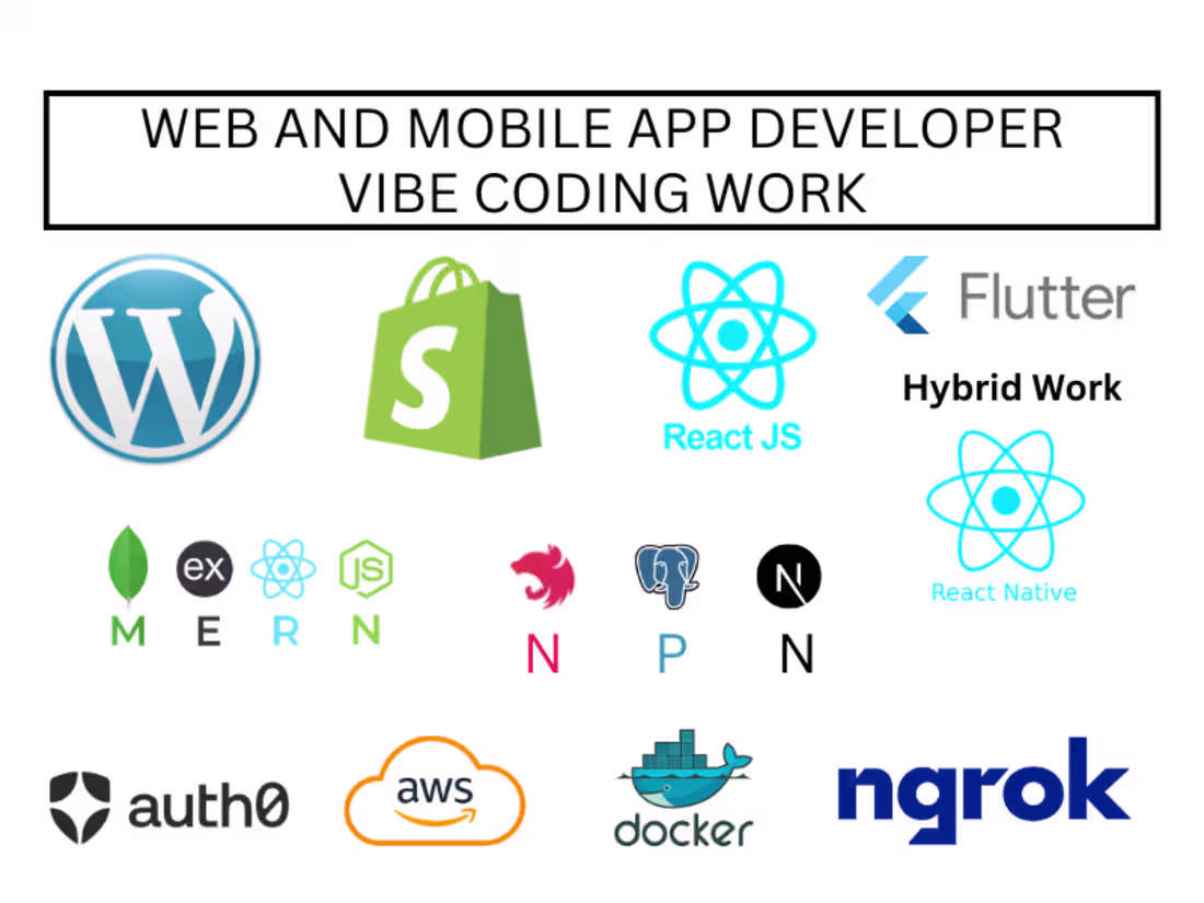 Cover image for Web and Mobile App Development