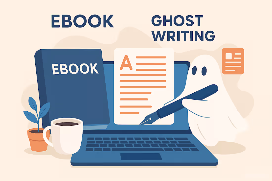 Cover image for Expert eBook Writer & Ghostwriting Professional
