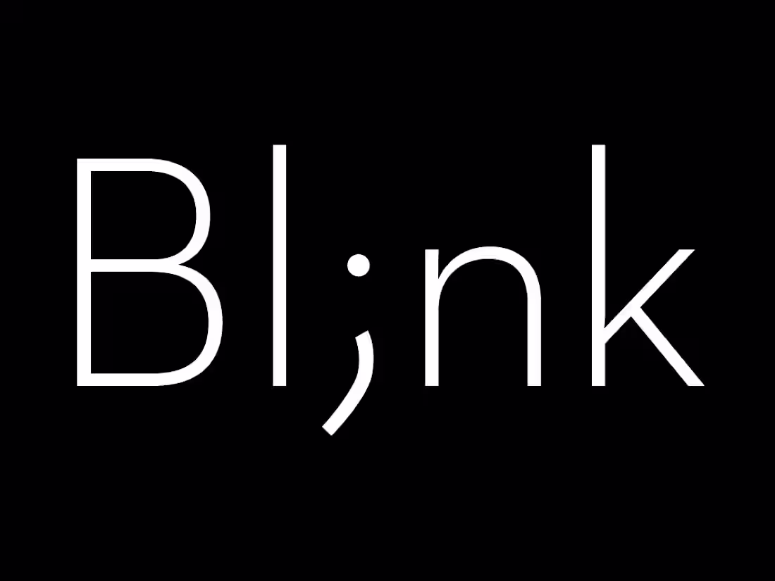 Cover image for Bl;nk