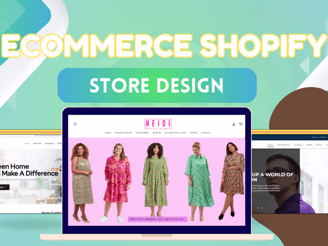 Cover image for I will design profitable shopify dropshipping store 