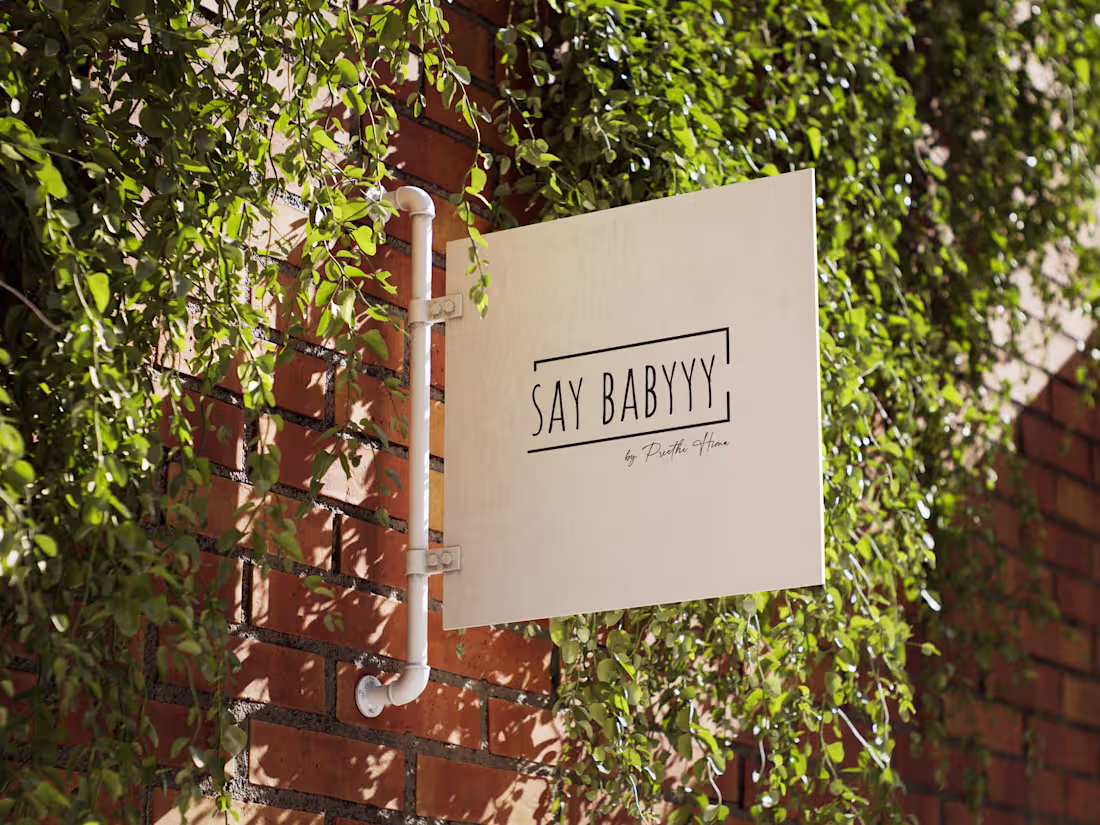 Cover image for Brand Identity Design for Saybabyyy