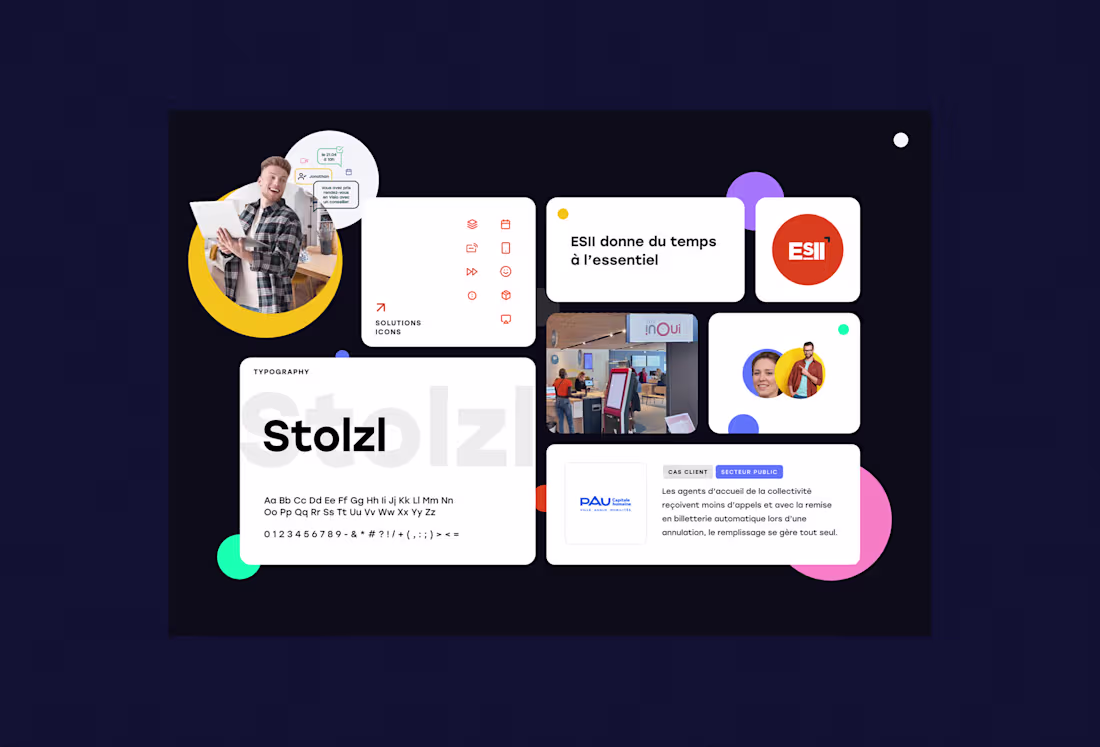 Cover image for ESII branding & website