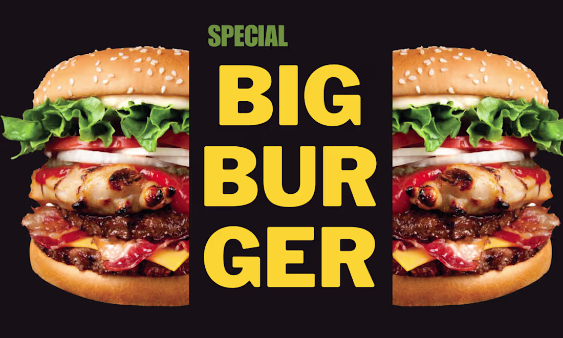 Cover image for Big Burger Special - Ad