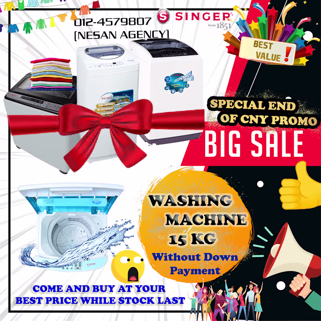 Cover image for Promote Singer Malaysia Products