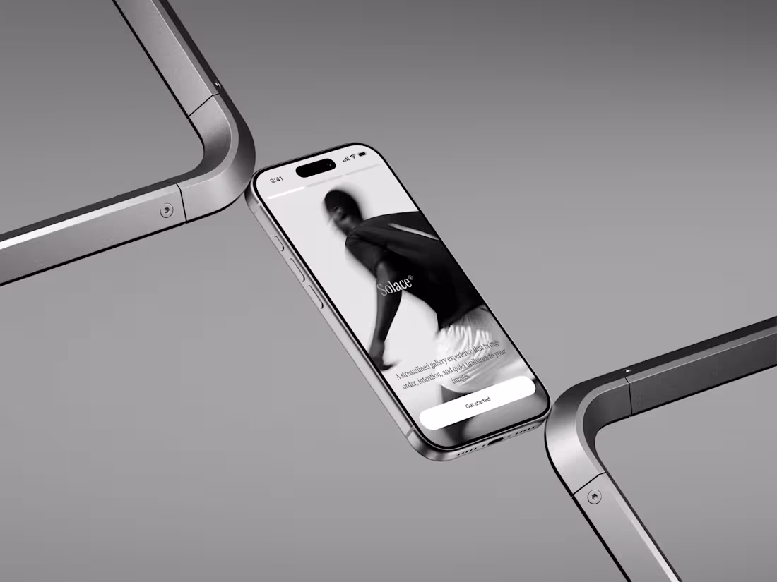 Cover image for Solace - Gallery UI Design Project