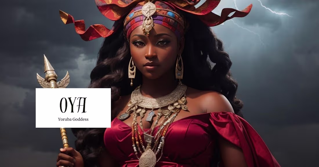 Cover image for Oya: The Yoruba Rain Goddess