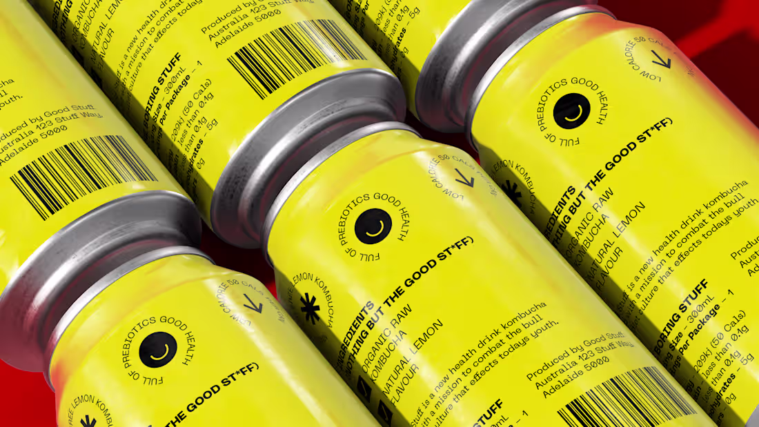 Cover image for Good Stuff (Brand, Web, Advertising and Packaging Design)