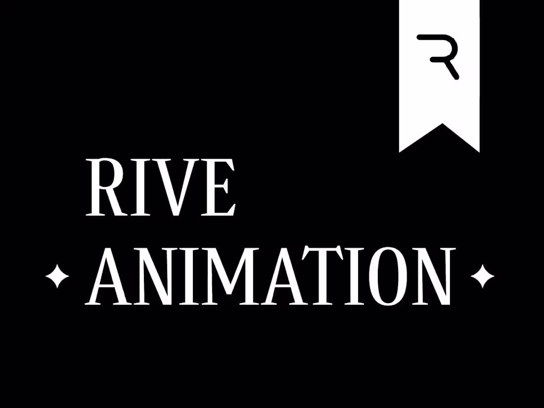 Cover image for Rive Interaction Animation