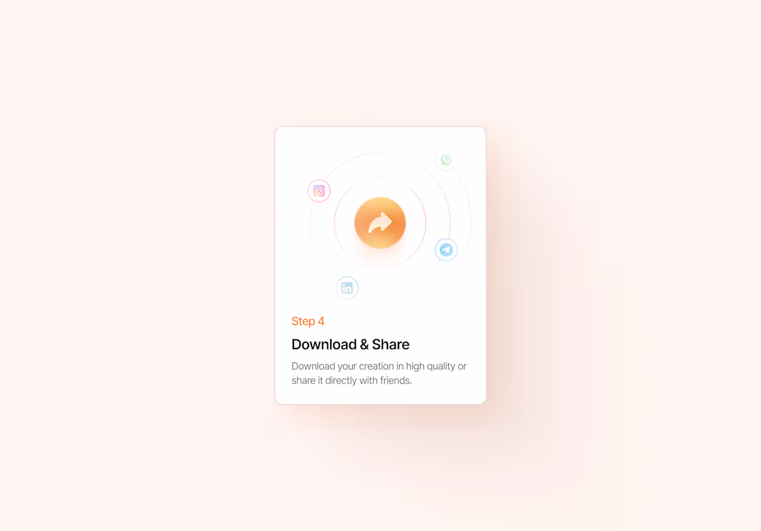 Cover image for Download and share Card