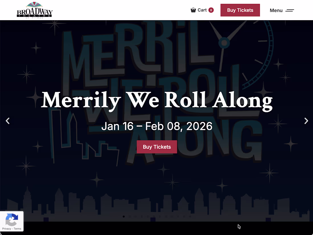 Cover image for The Broadway Theatre of Pitman