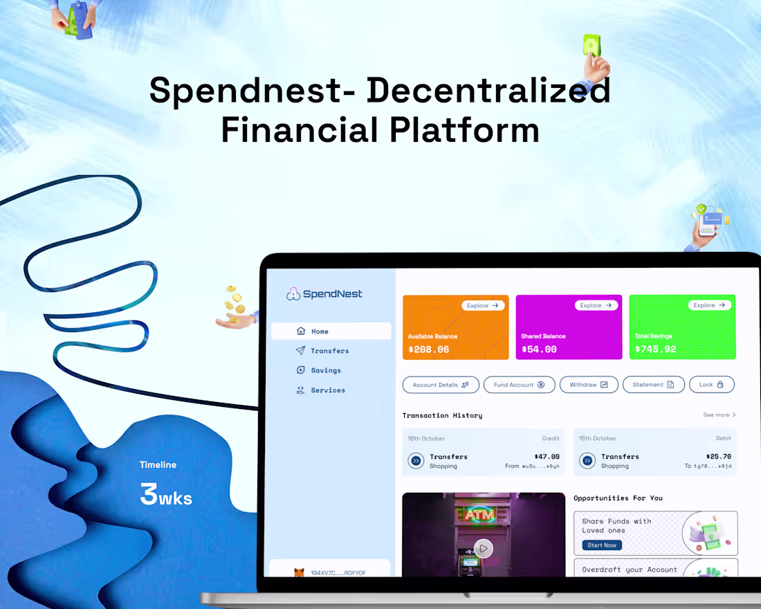 Cover image for SpendNest Web Application