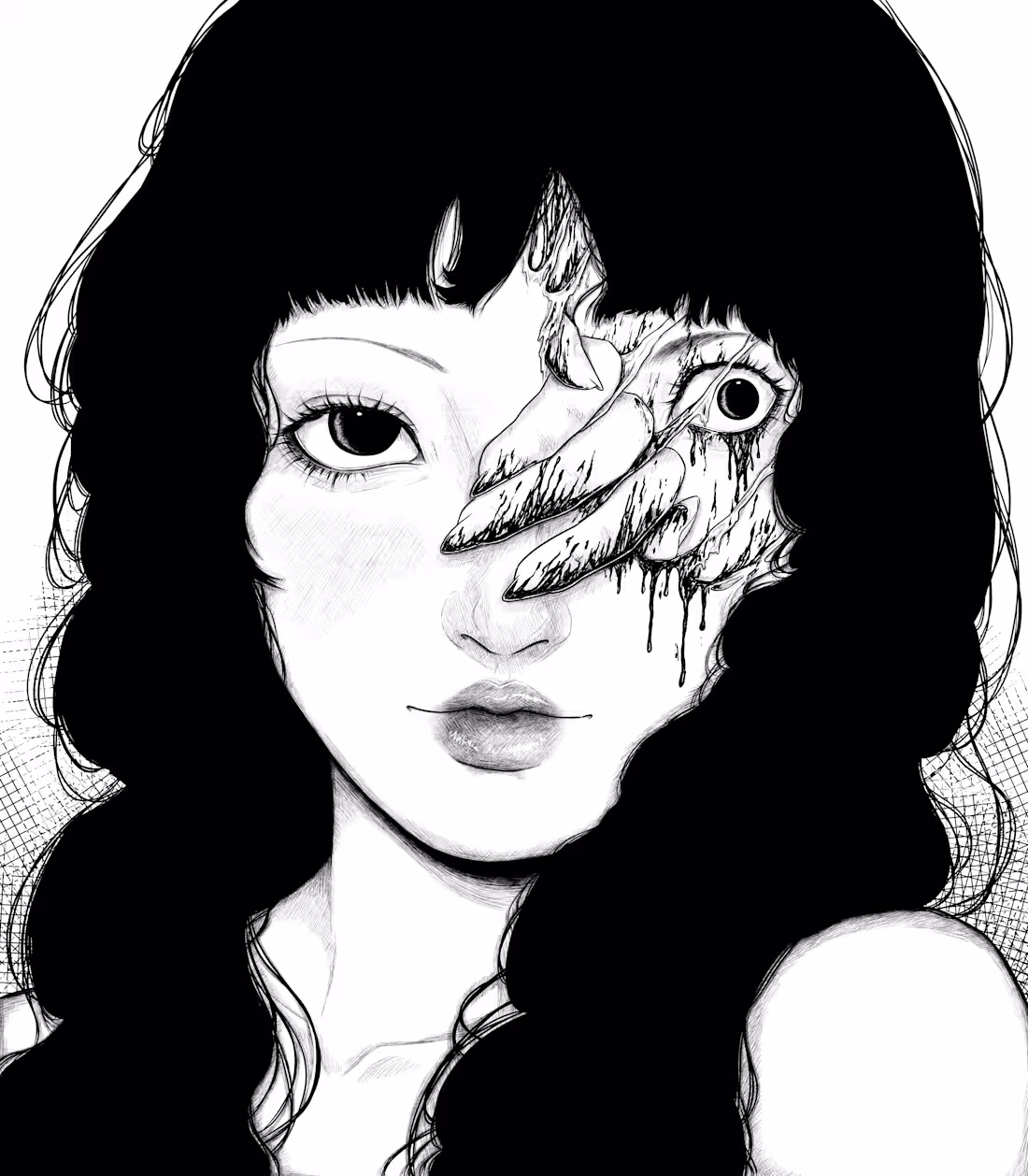 Cover image for Two Faces
A black and white