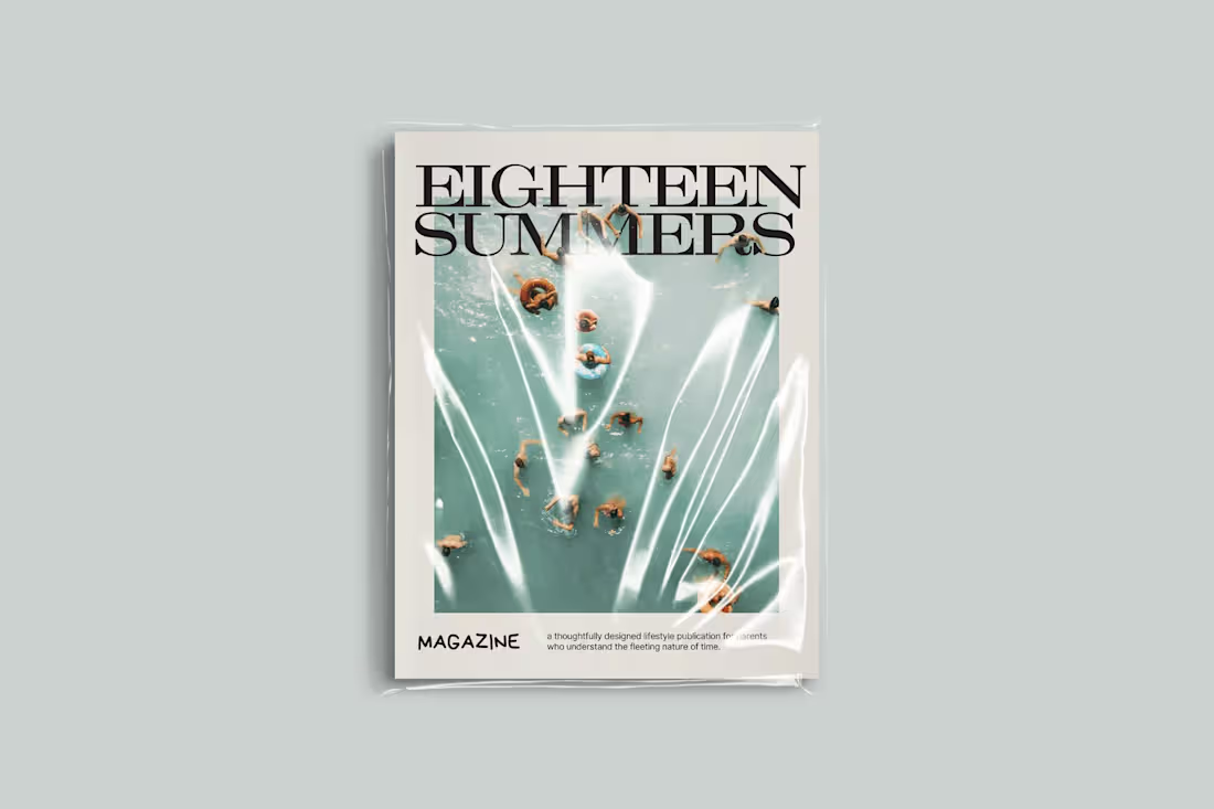Cover image for EIGHTEEN SUMMERS is art direction