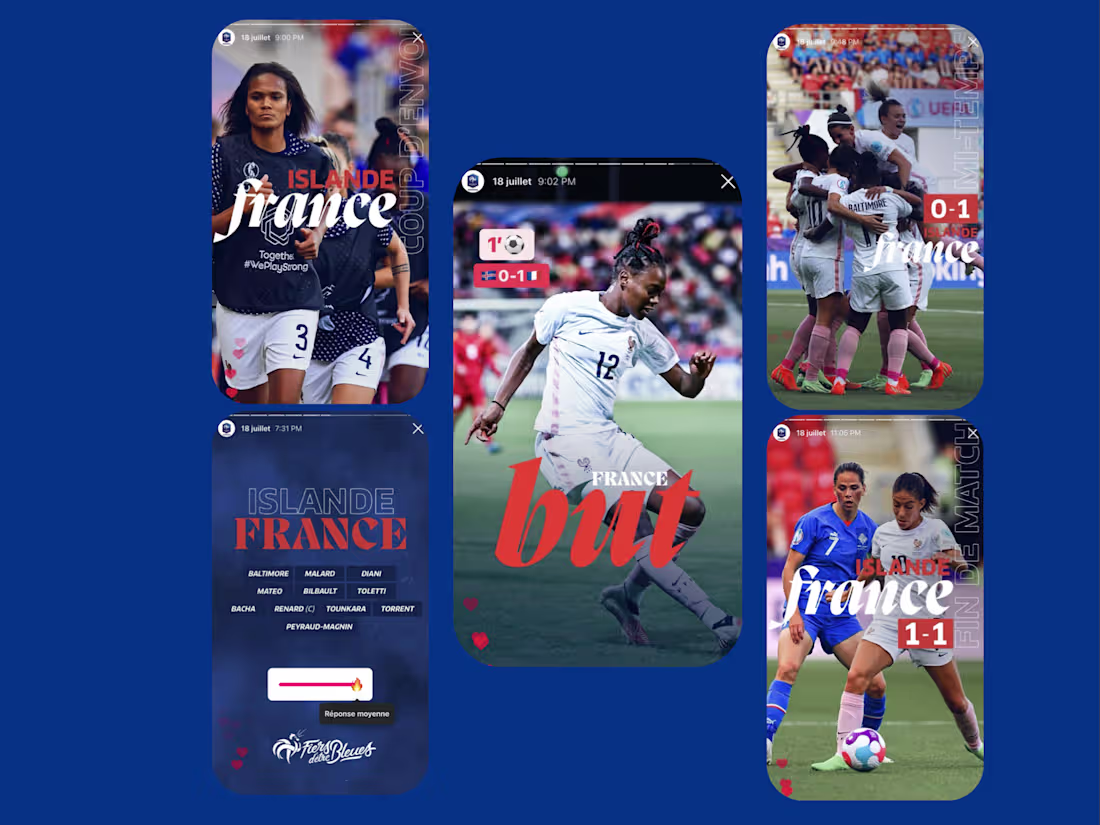 Cover image for Social Media Manager French Football Feminine Instagram