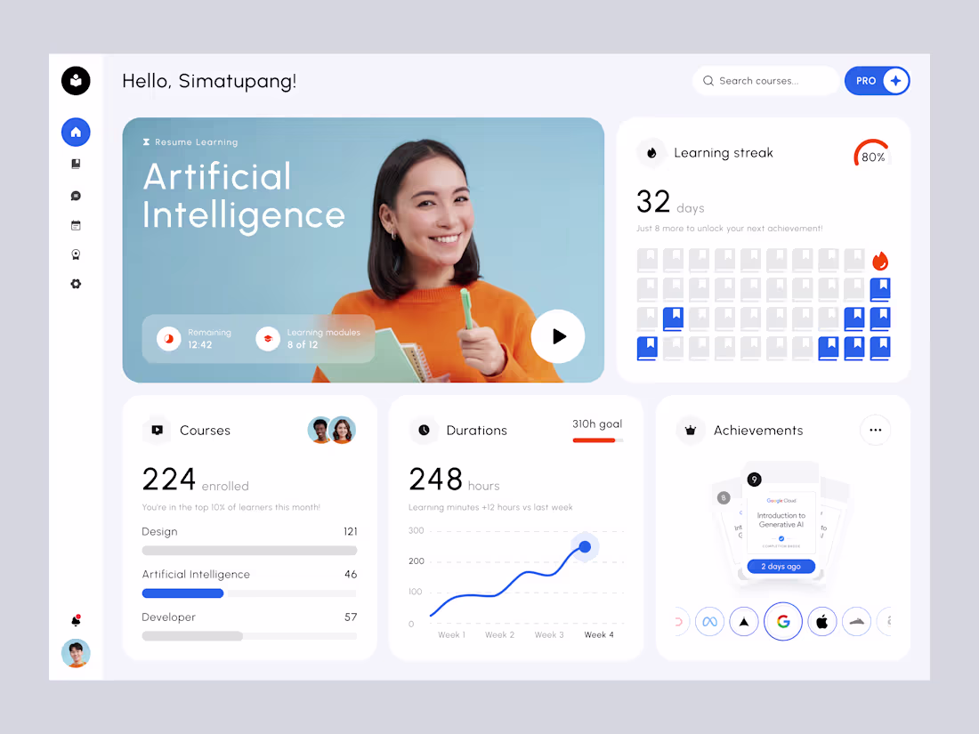 Cover image for Skillverse Course Learning - Modern Minimal Design for Educa...