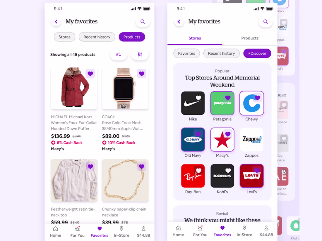 Cover image for Personalization on eComm app