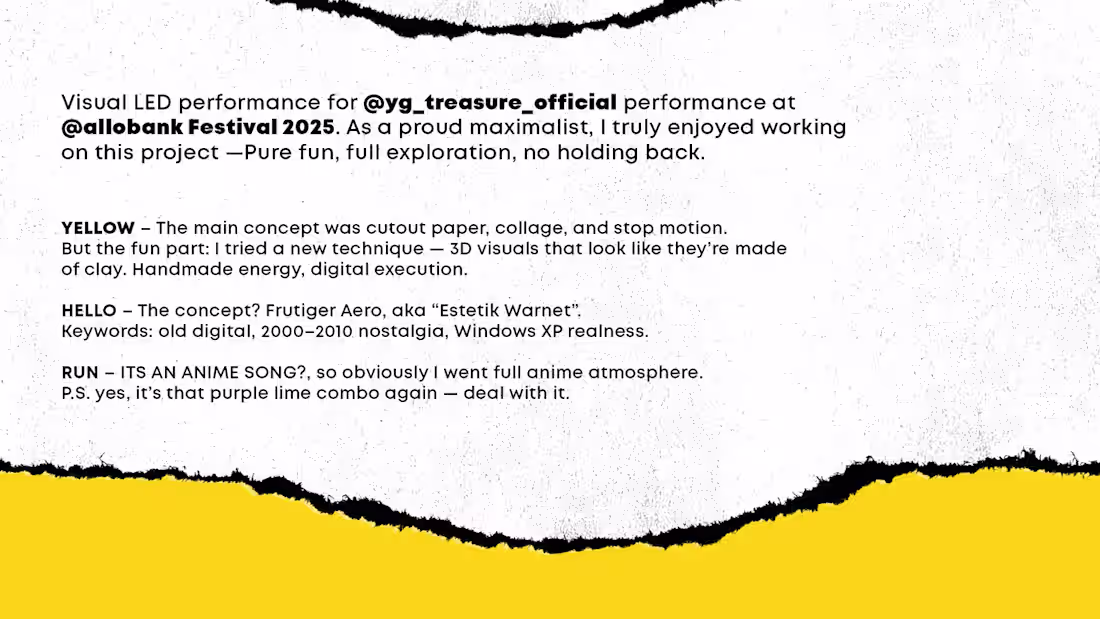 Cover image for TREASURE – K-Pop LED Motion Visuals