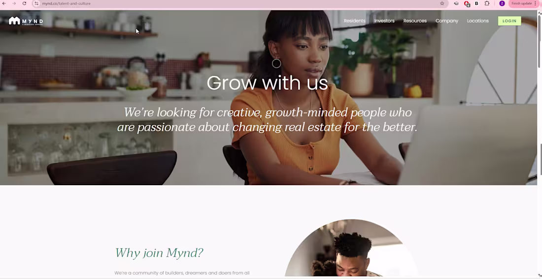 Cover image for At Mynd, I worked on