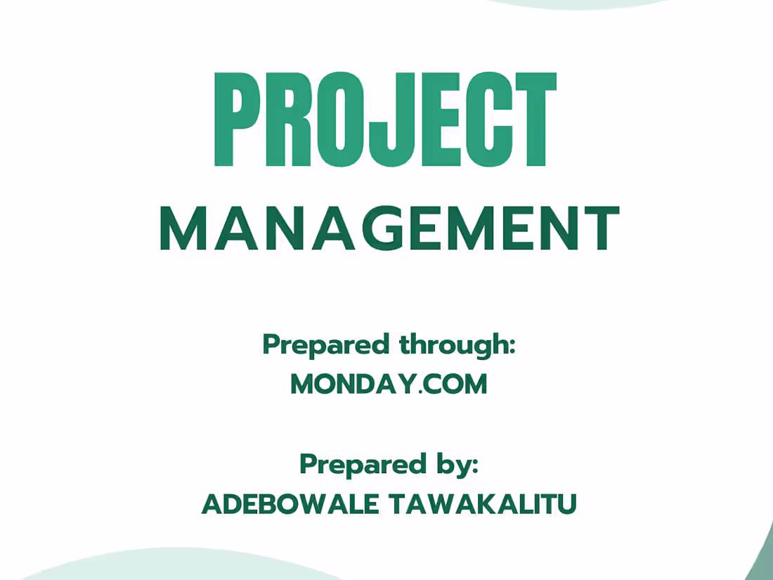 Cover image for Monday.com Workflow Optimization