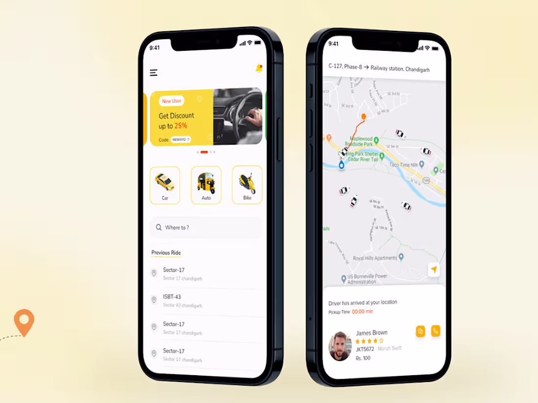 Cover image for Taxi Booking App-Case Study