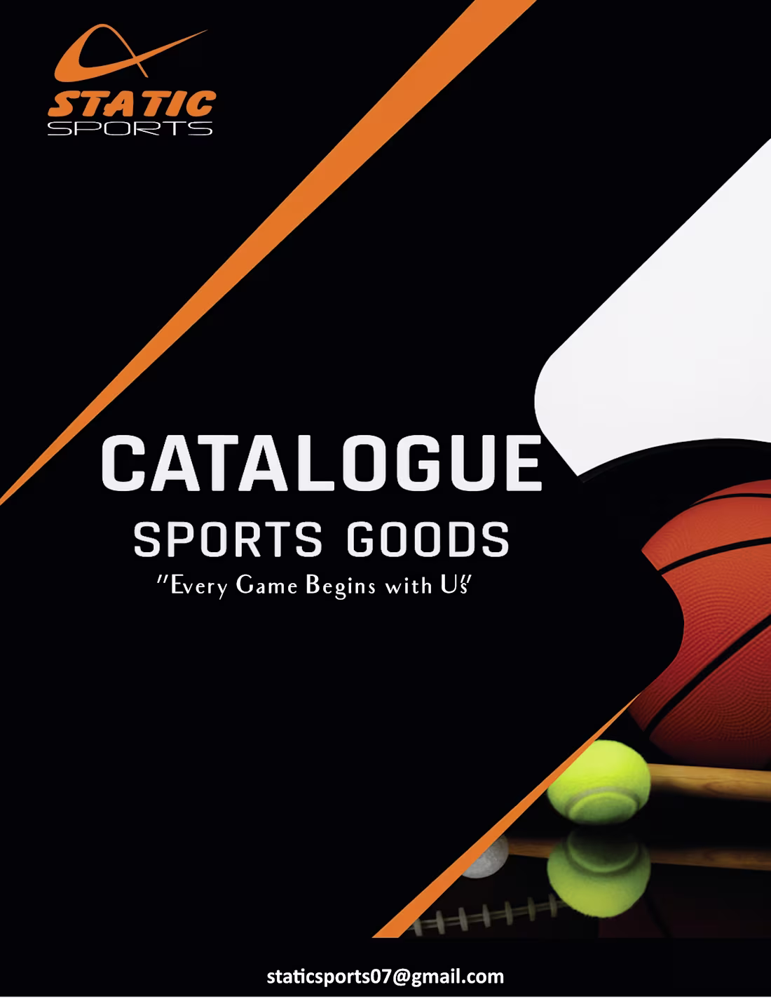 Cover image for Sports goods catalogue