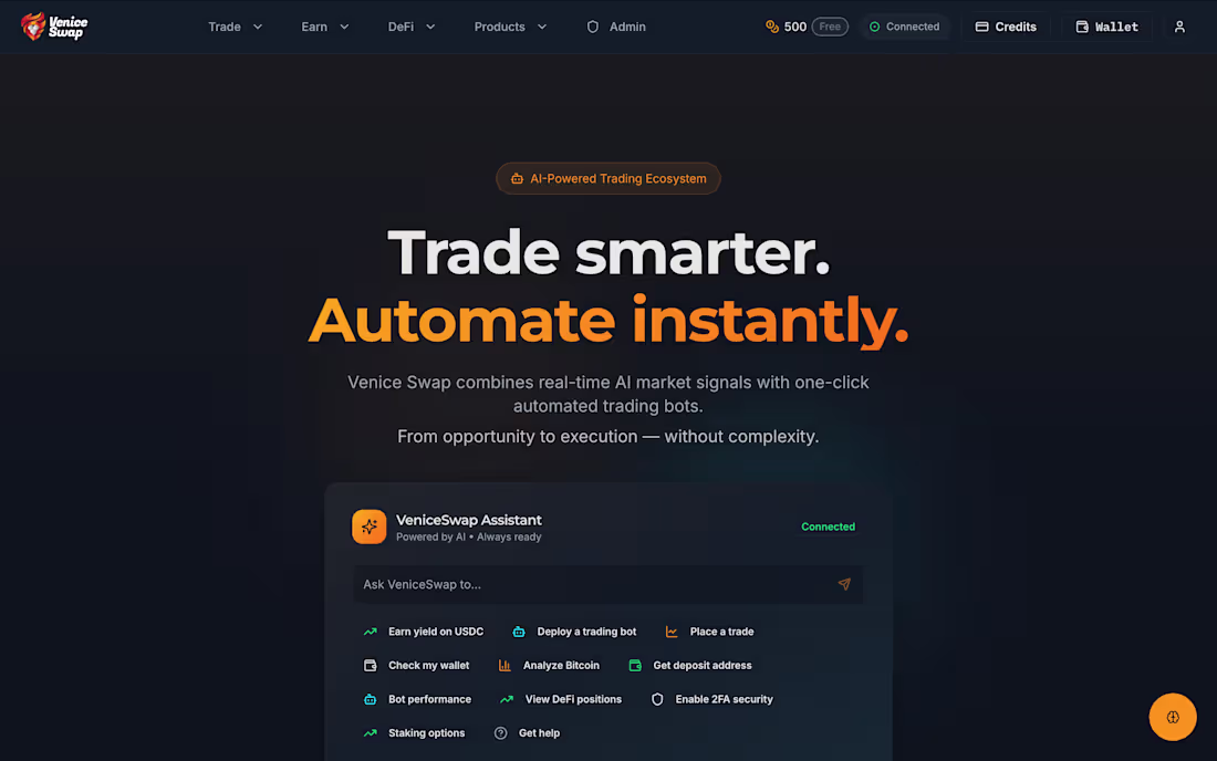 Cover image for AI-Powered Trading Automation Platform
I designed
