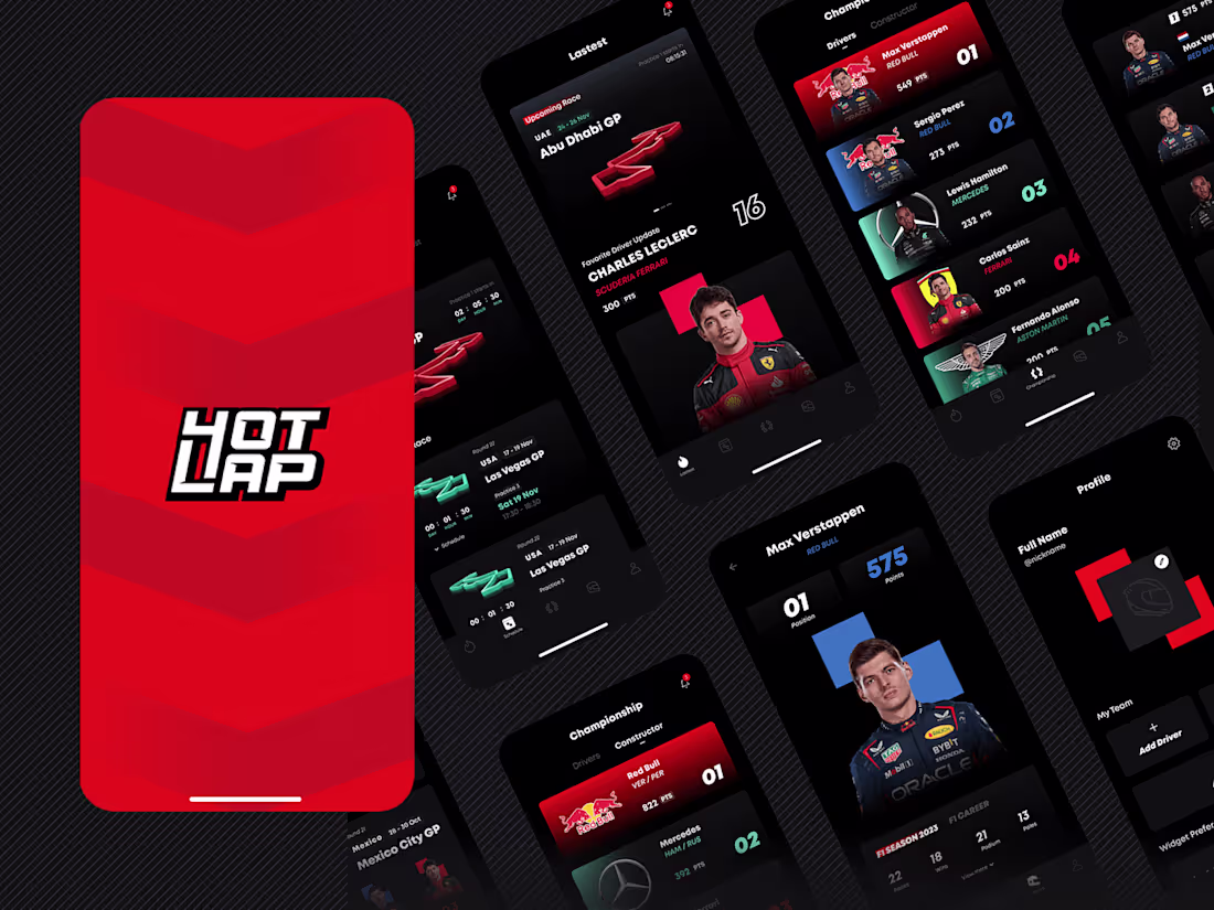 Cover image for HotLap: Formula 1 Fan Mobile App