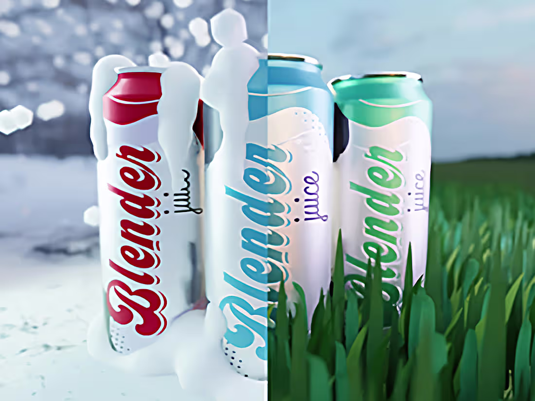 Cover image for 3D Can/Soda/Beverage Commercial Ad