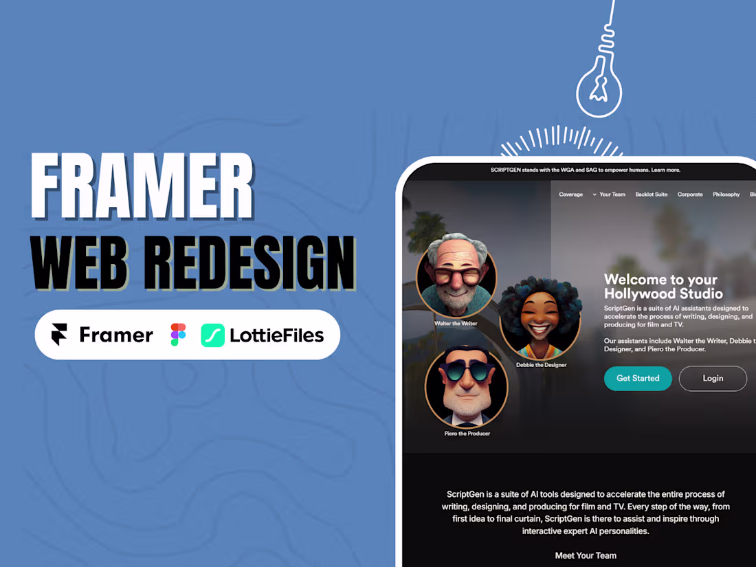 Cover image for Framer Redesign & Optimization