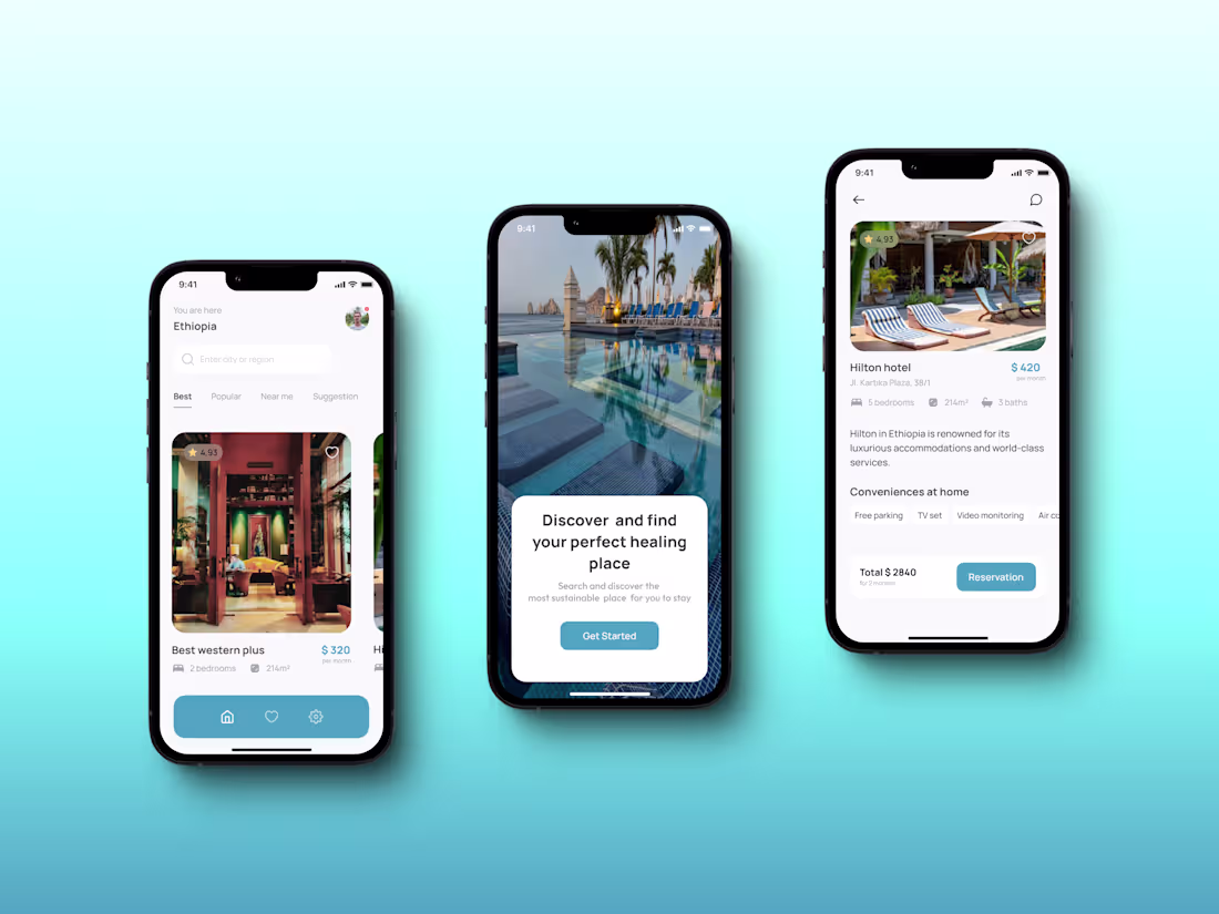 Cover image for Traveler Hotel App - Samelo’s Portfolio