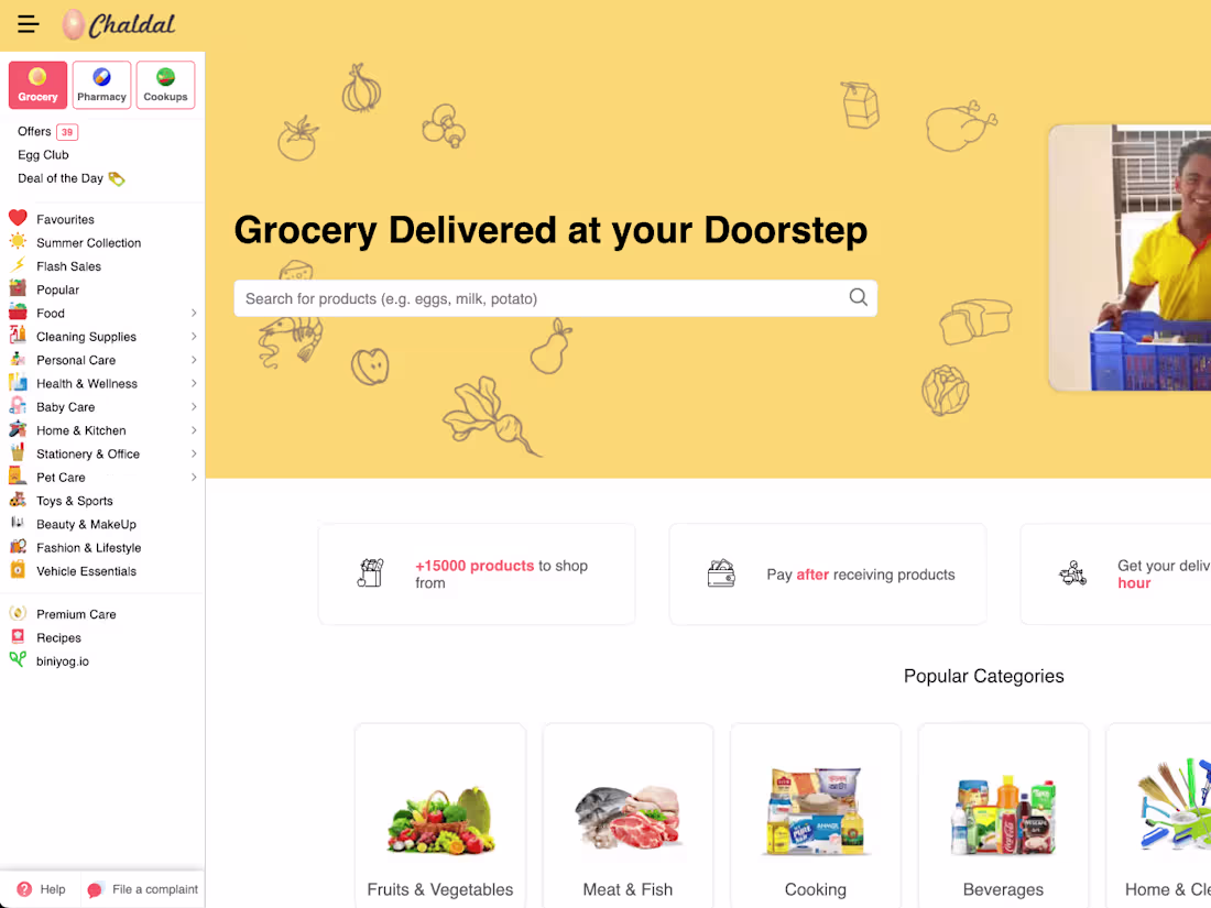Cover image for Online Grocery Shopping and Delivery in Bangladesh | Buy fresh …