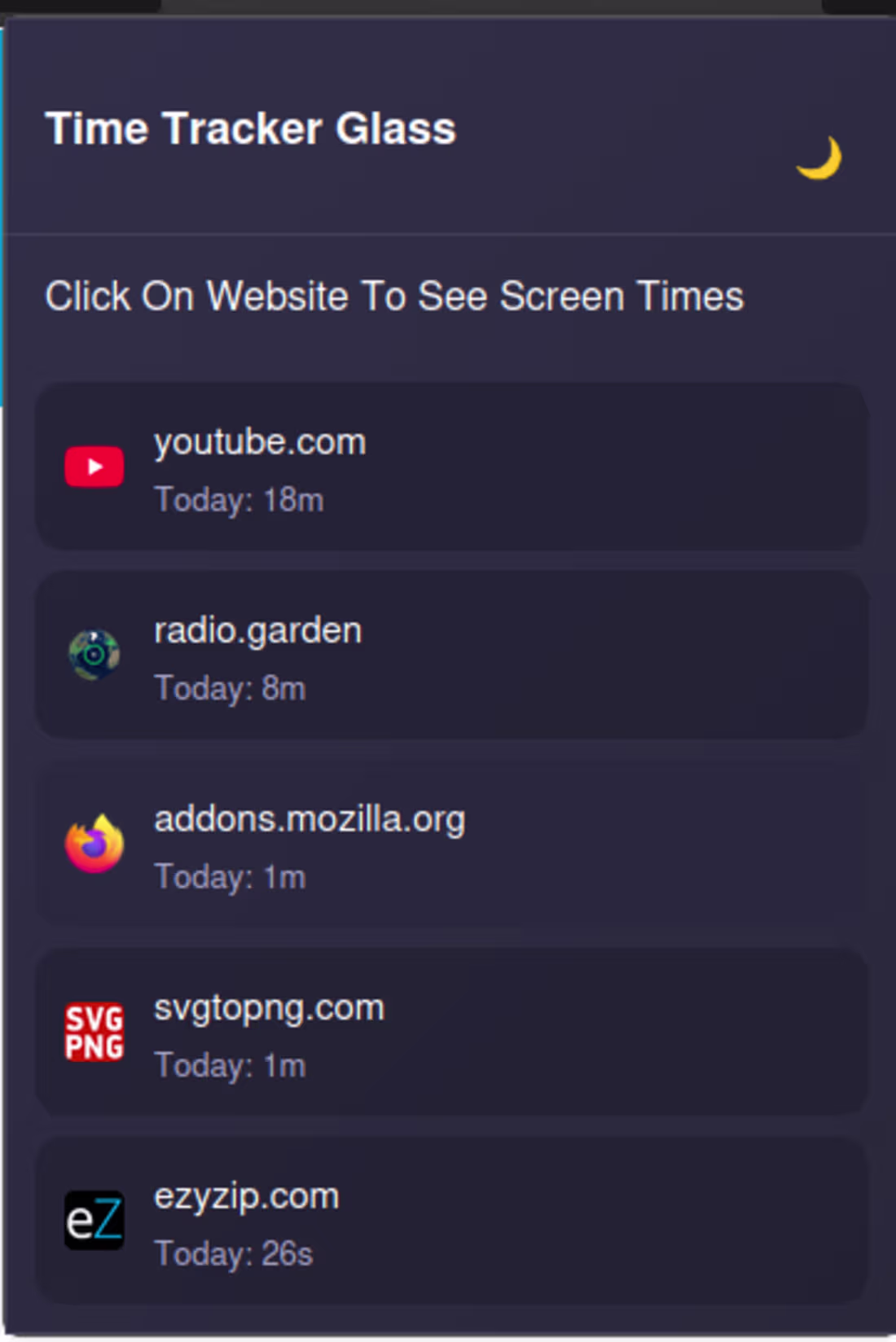 Cover image for Time Tracker Glass Firefox Extension Development