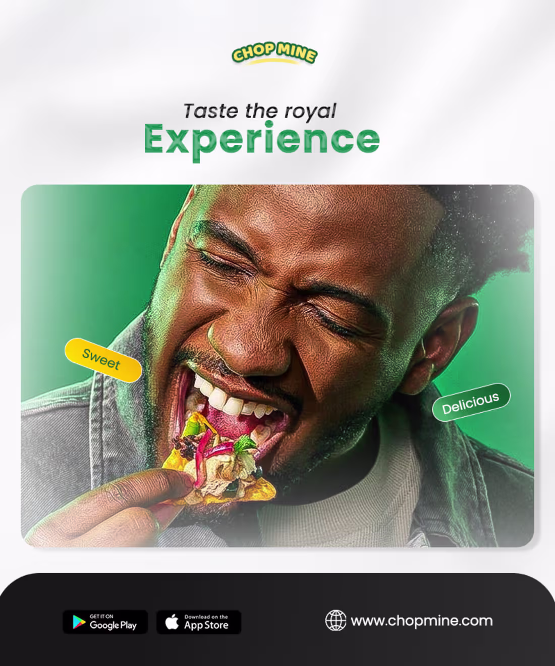 Cover image for Social media flyer for Chopmine