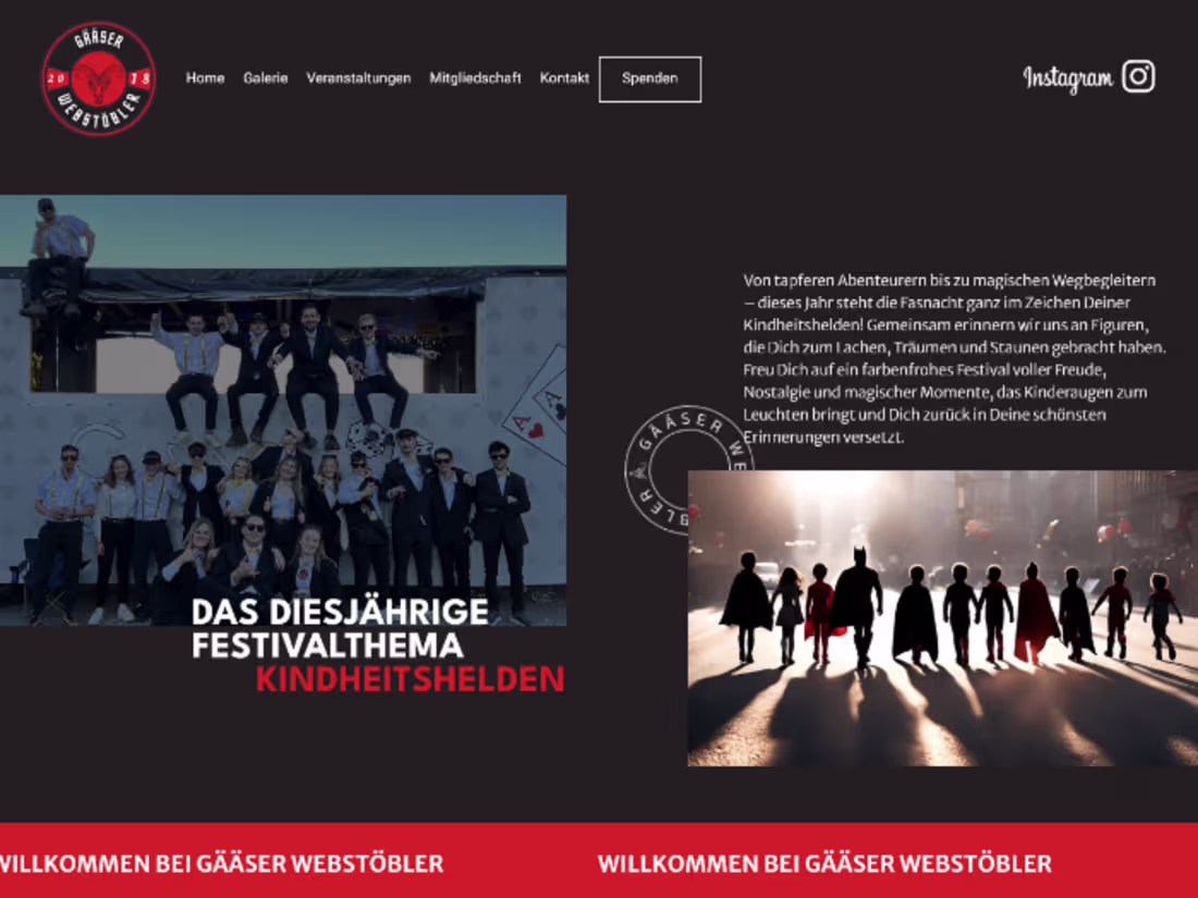 Cover image for Carnival Club Design and Development | Wordpress + Elementor