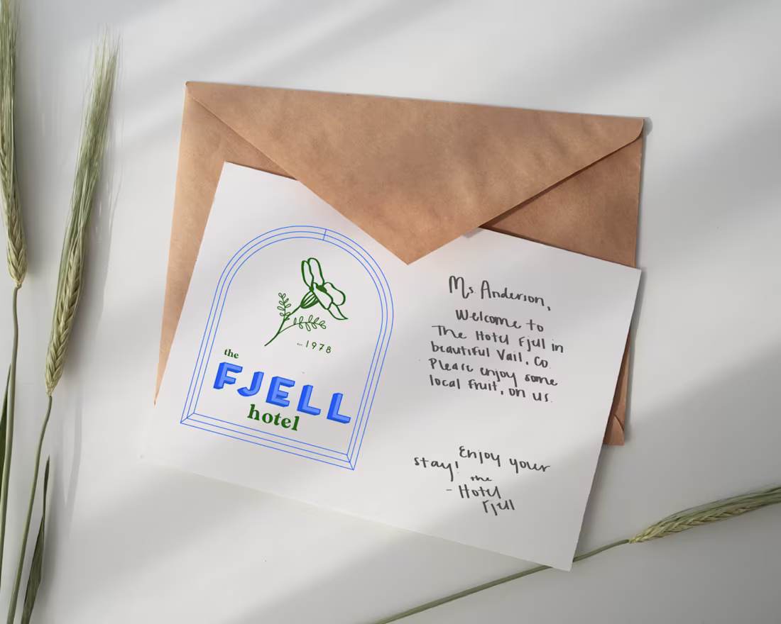 Cover image for The Fjell Hotel Brand and Website Design