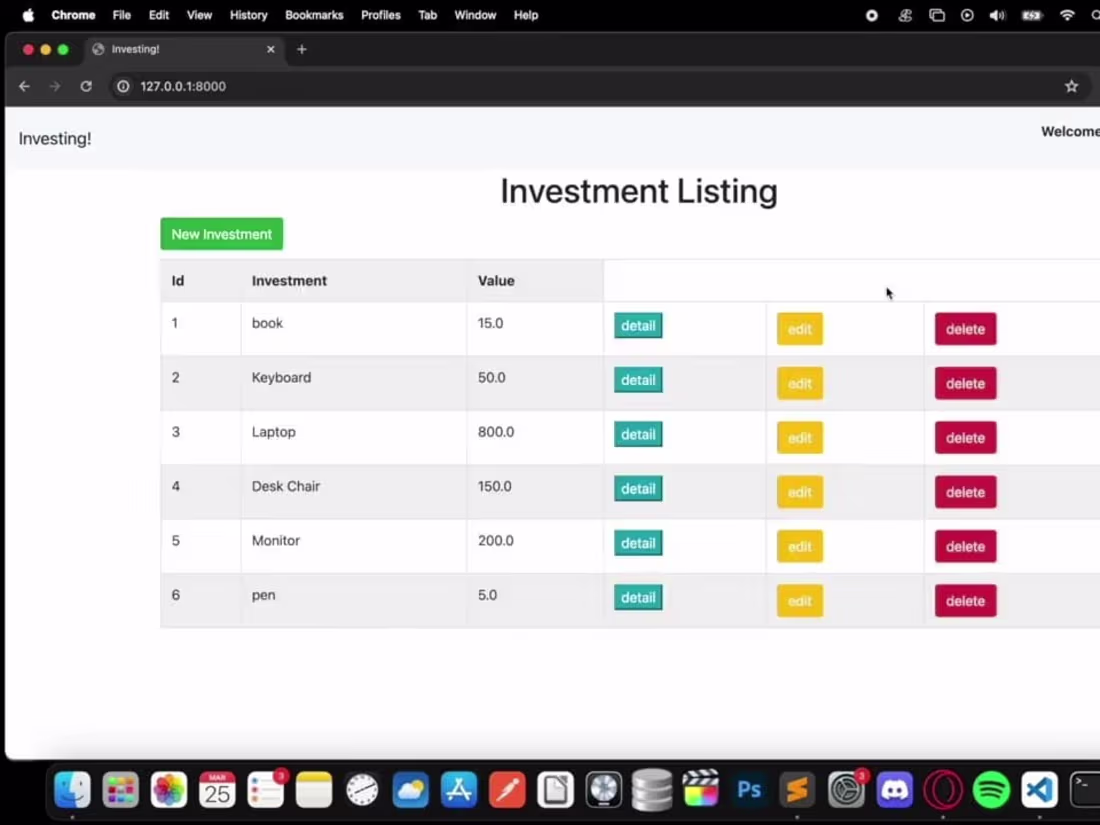 Cover image for Django Investing list