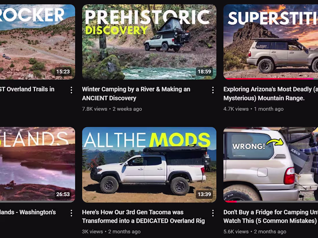 Cover image for This is our FAVORITE GEAR for Camping & Overlanding - YouTube