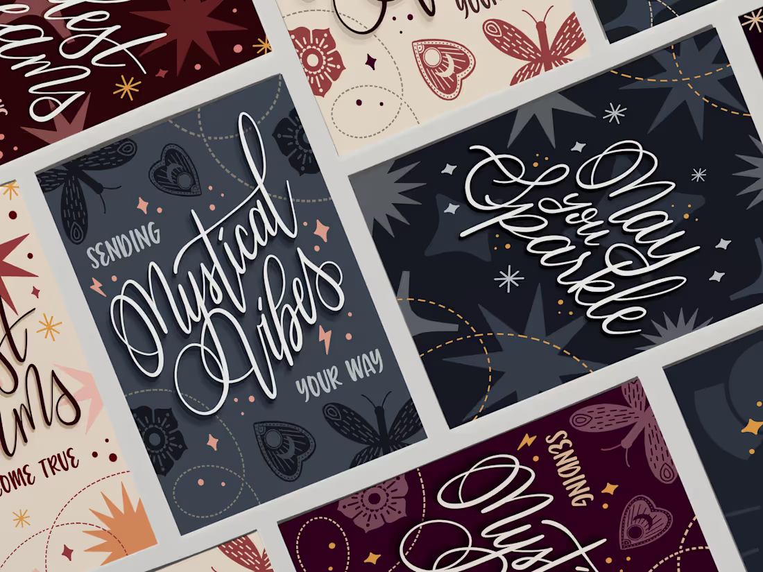 Cover image for Mystical Greeting Card Collection