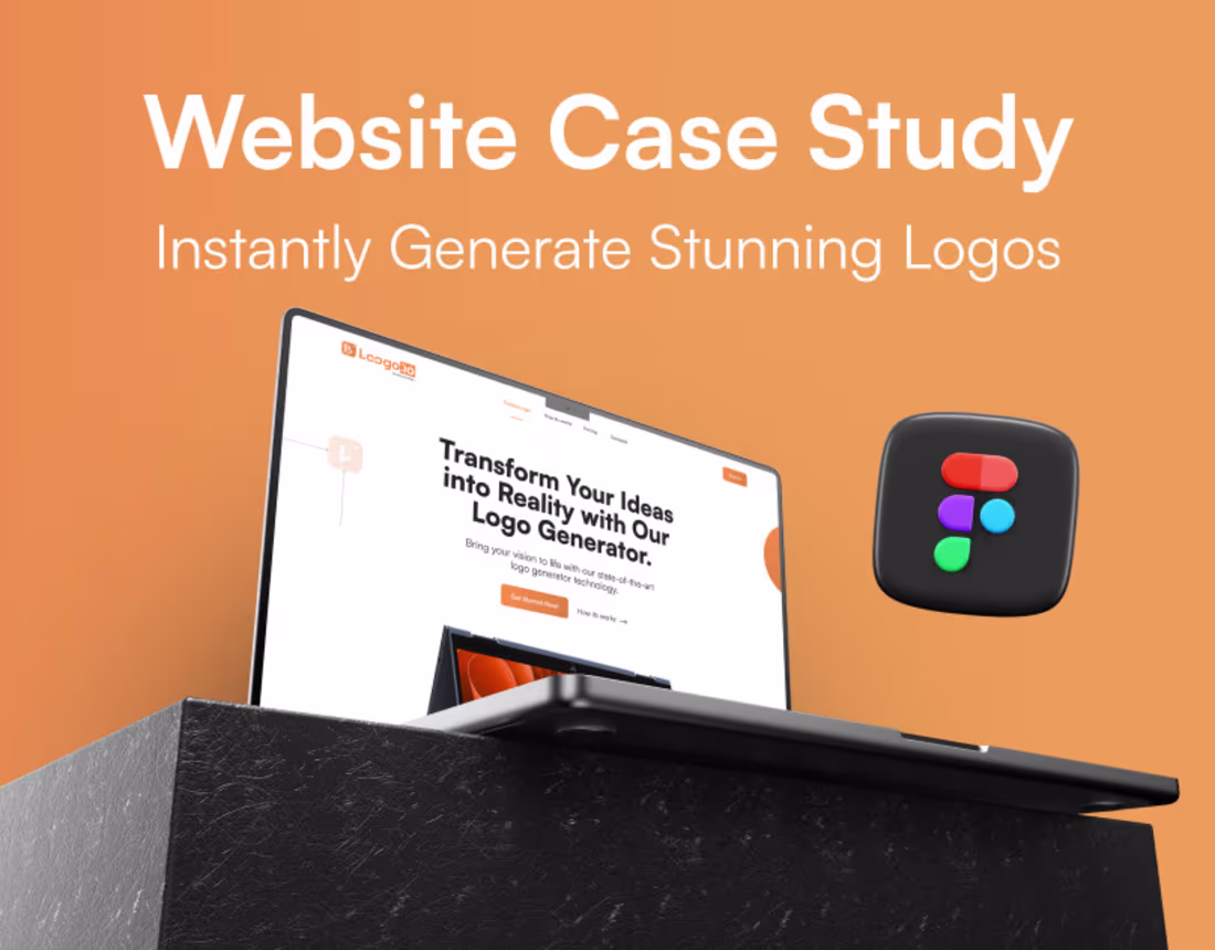 Cover image for Loogo.io Website Design Case Study
