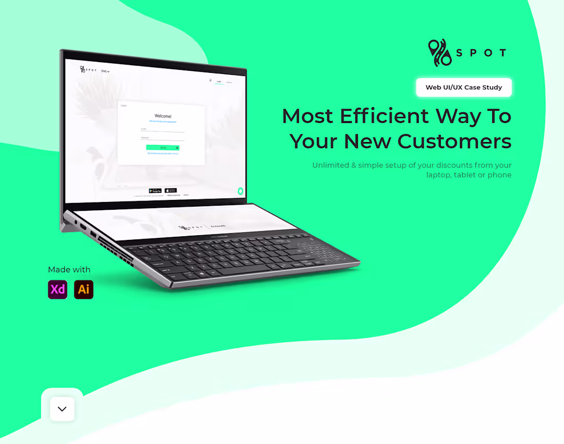 Cover image for Web App / Client Platform Design - Spot App