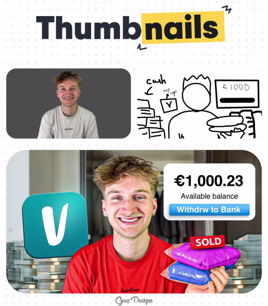 Cover image for YouTube Thumbnail Design for my Client