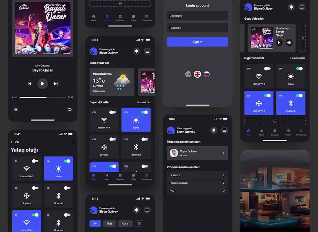 Cover image for Smart Home Mobile Application Design