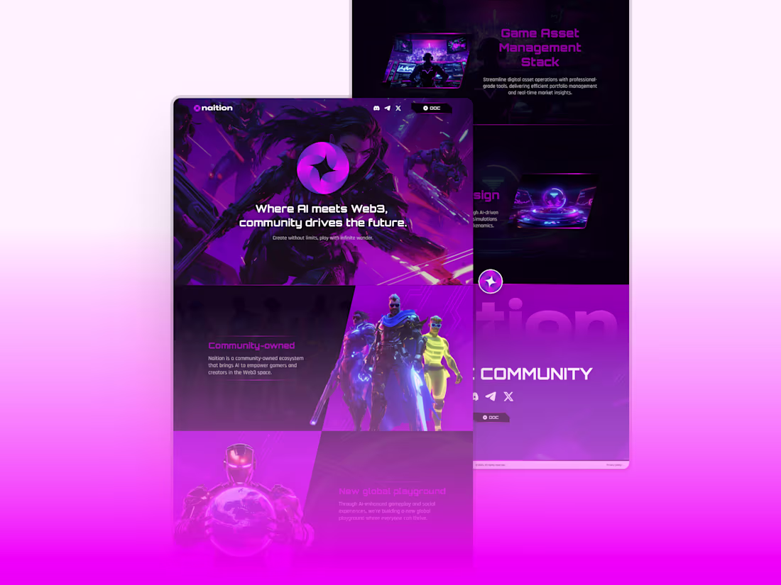 Cover image for Naition (Design)