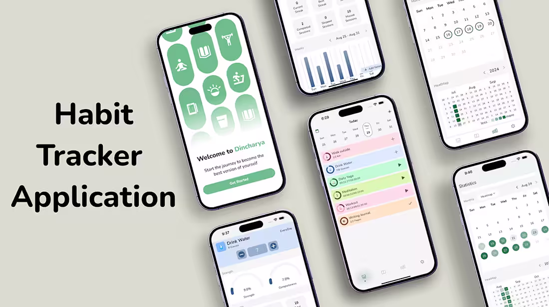 Cover image for Habit Tracker app
