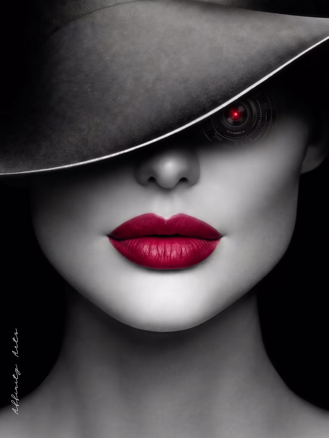 Cover image for "Red Signal" — Cyberpunk Noir